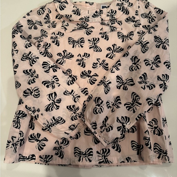 Janie and Jack Bow Blouse - Picture 1 of 3